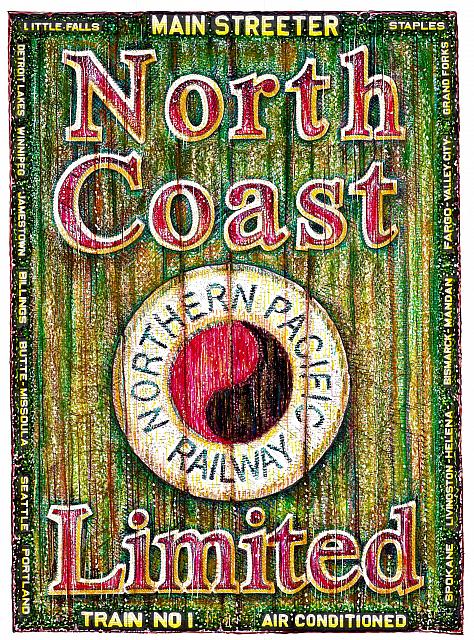 North Coast Limited Sign